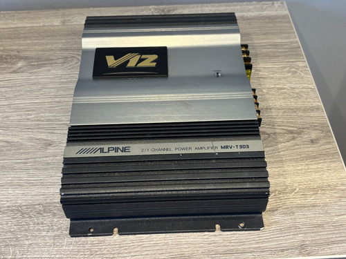 Alpine car power amplifier - car,