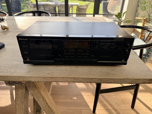 Sherwood double cassette deck - sherwood,