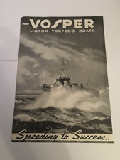 VOSPER MOTOR TORPEDO BOATS-WW2