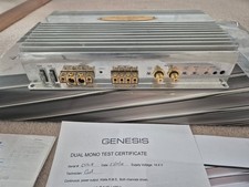 Genesis Dual Mono Amplifier – British Hi-Fi Engineering for Your Car