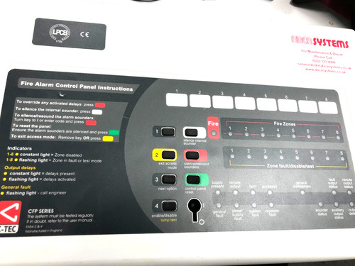 Tec cfp alarmsense zone - alarmsense, 2