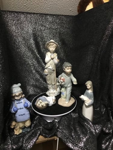 Lladro nao pieces - x, in