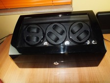 DUKWIN Automatic 6 Watch Winder Box + 7 Extra Watches Display Storage Box