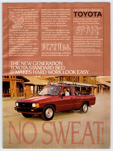 1984 toyota pickup truck - 1984,