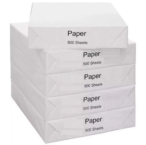 White paper printer copier - a4,