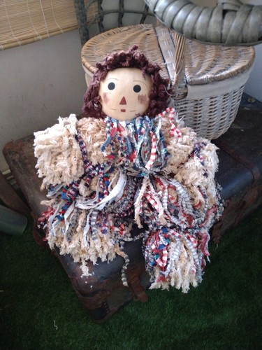 Vintage raggedy ann handmade - vintage,