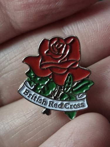 British red cross - cross, rose