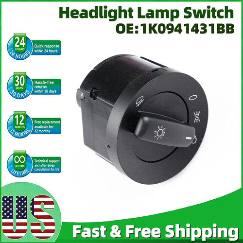 1k0941431bb headlight switch - 1k0941431bb,