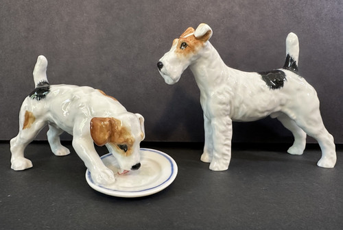 Royal doulton dogs - doulton, fox
