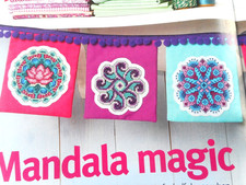 MANDALA DESIGNS 6 COLOURFUL CROSS STITCH CHARTS. FOR CHARITY 🎁