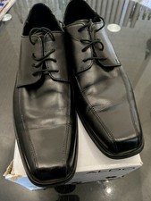 mens black leather shoes size 9 Aldo Tedford