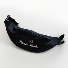 Dance Studio Bum Bag Cross Body Bag Vintage Black