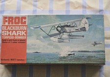 FROG Model Aircraft Kit F179 1/72 BLACKBURN SHARK Sealed in Red Series Box