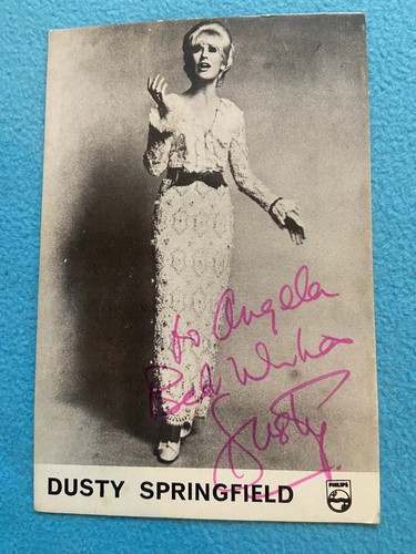 Dusty springfield signed - springfield,