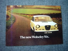 Wolseley Six brochure, 1973, rare & original, excellent condition