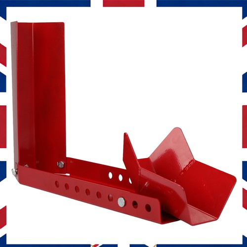 Motorcycle front wheel chock - front,