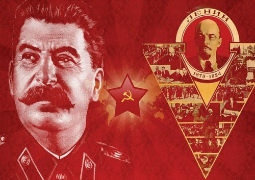 Joseph stalin and vladimir - stalin,