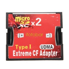 Dual Micro SD SDHC SDXC TF to