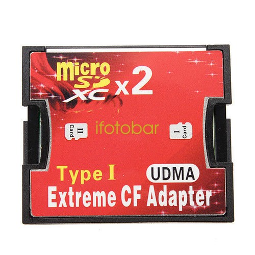 Dual micro sdhc sdxc - tf, to
