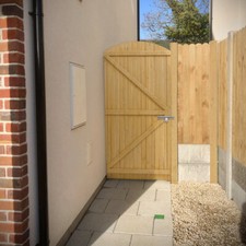 Heavy Duty Wooden Door Garden