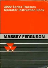 Massey Ferguson Tractor 3050 3060 3065 3070 3085 3095 Operators Manual