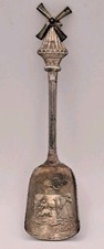 Vintage Monnikendam Windmill Spoon – Dutch Souvenir with Spinning Blades 