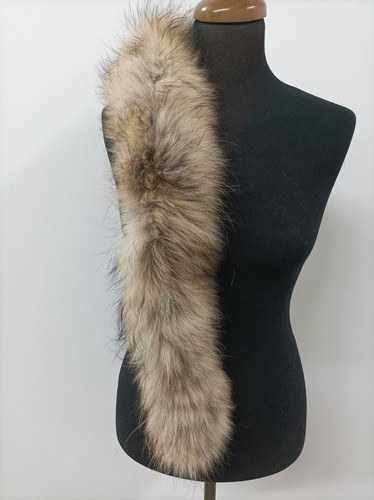 Real finn raccoon fur hood - real,