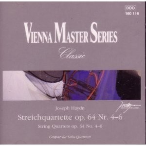 Haydn string quartets - haydn:string, 64/4-6