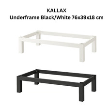 IKEA KALLAX Rectangular Underframe For Shelving Unit White Base Frame 76x39x18cm