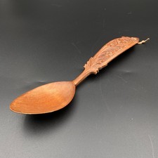 Norwegian carved spoon - c1900