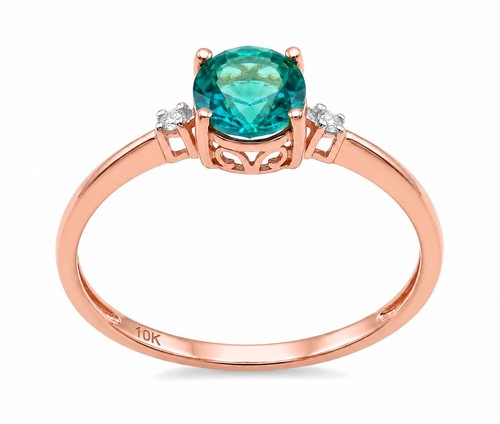 Genuine blue zircon - , &