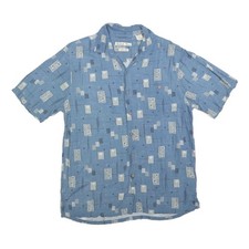 BATIK BAY Mens Blue Pattern