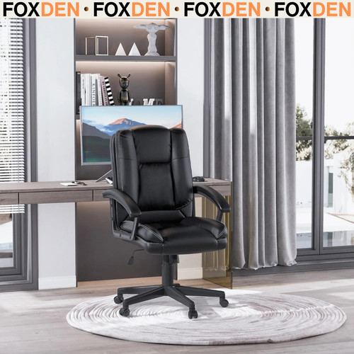 Black executive office chair - executive,