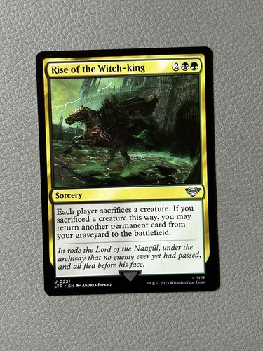 Mtg rise the witch - mtg,