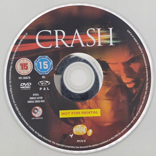 Crash dvd film pal - crash, region
