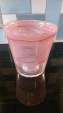 Ecoware Pink Swirly Glass
