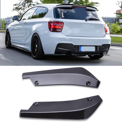 Gloss rear bumper diffuser - rear,