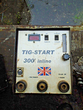 Tig-start inline 300 Tig set (2 Available) and welding screen