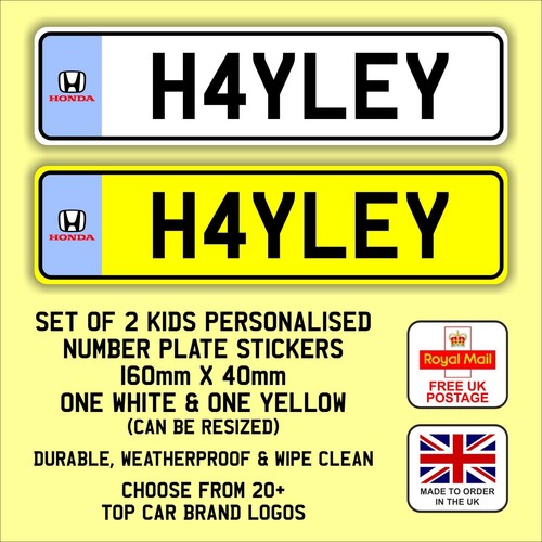 Personalised vinyl number - 2,