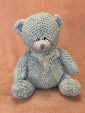 Card Factory Cuddles Collection Blue 12” Teddy Bear Plush Soft Mother's Day Gift