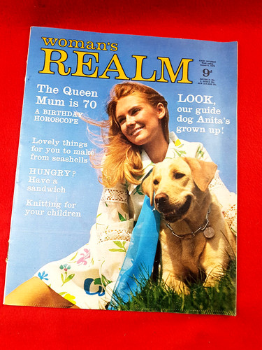 Vintage woman realm - realm, magazine