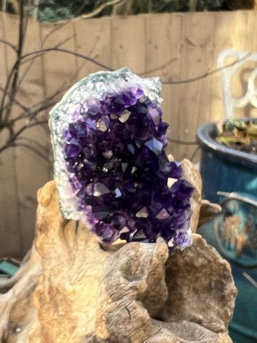 Amethyst cluster uruguayan - amethyst,