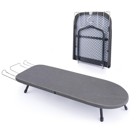 Tabletop ironing board with - tabletop,