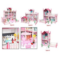 Doll House Kit Fully Furnished