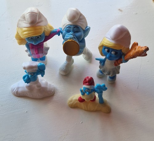 Mcdonalds smurf figurines 5 - smurf,