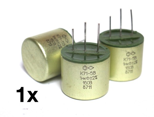 1uf 1000nf 160v polystyrene - 160v,