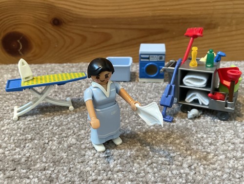 Playmobil hotel cleaner set - hotel,