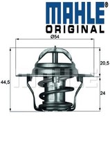 THERMOSTAT TX 4 87D MAHLE I