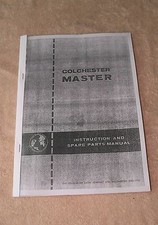 Colchester Master Round Head Lathe Manual (World Post)