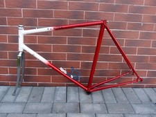 steel road bike racing frame set Tomas Columbus dropout 56 cm Stronglight Elite